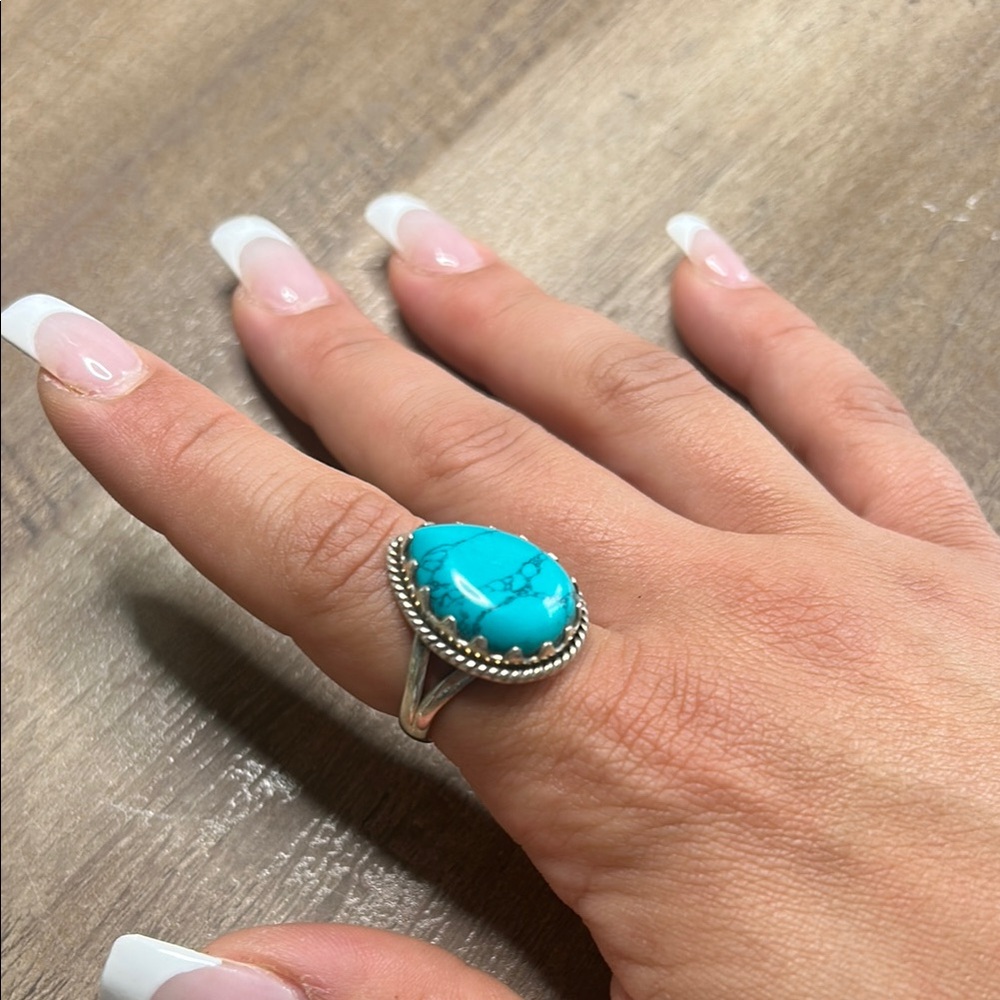 Turquoise Silver Ring